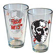 Friday 13th Jason Hockey Mask Pint Glass